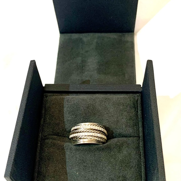 David Yurman Crossover Dome Ring -RETIRED - Picture 6 of 6